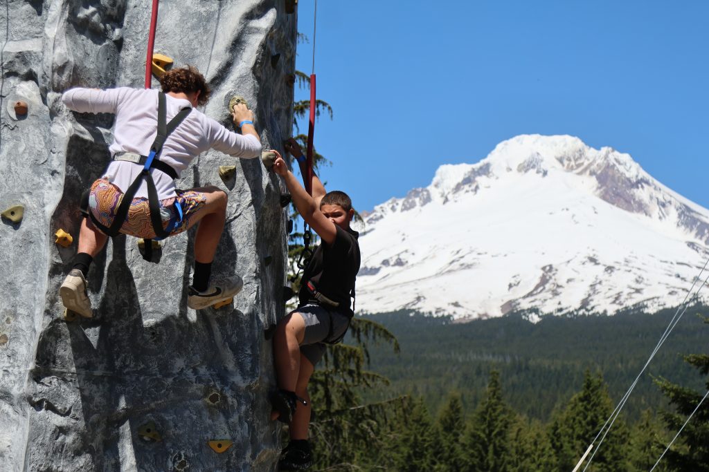 Mt. Hood Ski Bowl - Rock Wall