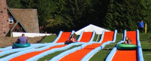 Mt. Hood Ski Bowl - Summer Tube Hill Lanes Cropped